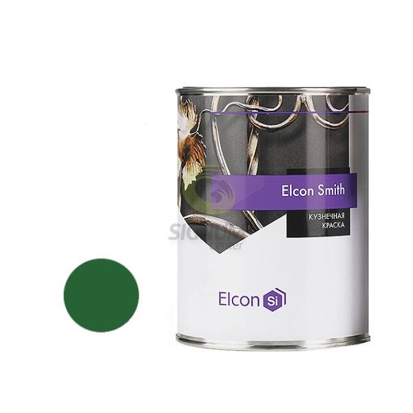 Кузнечная краска ELCON Smith темный зеленый 0, 8 кг Район Симферопольский